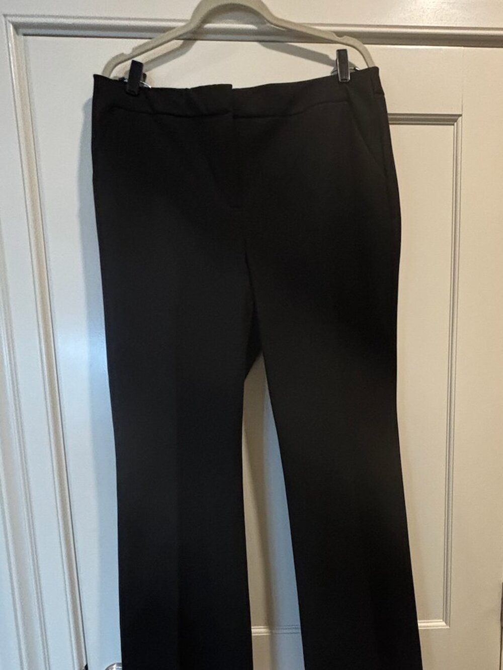 CHICO'S NWOT WOMEN'S PANT SIZE 2.5R [14] BLACK TROUSER
